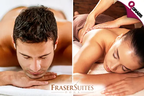 From QR240 Enjoy Men's OR Women's SPA Packages with Treatments like Facials, Massages, Mani / Pedi, Waxing & More at Fraser Suites! (Up to QR900 Value)
